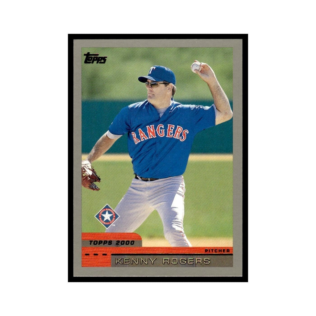 Kenny Rogers 2000 Topps #254 Texas Rangers Baseball Card NM