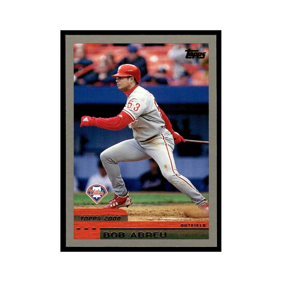 Bobby Abreu 2000 Topps #38 Philadelphia Phillies Baseball Card NM
