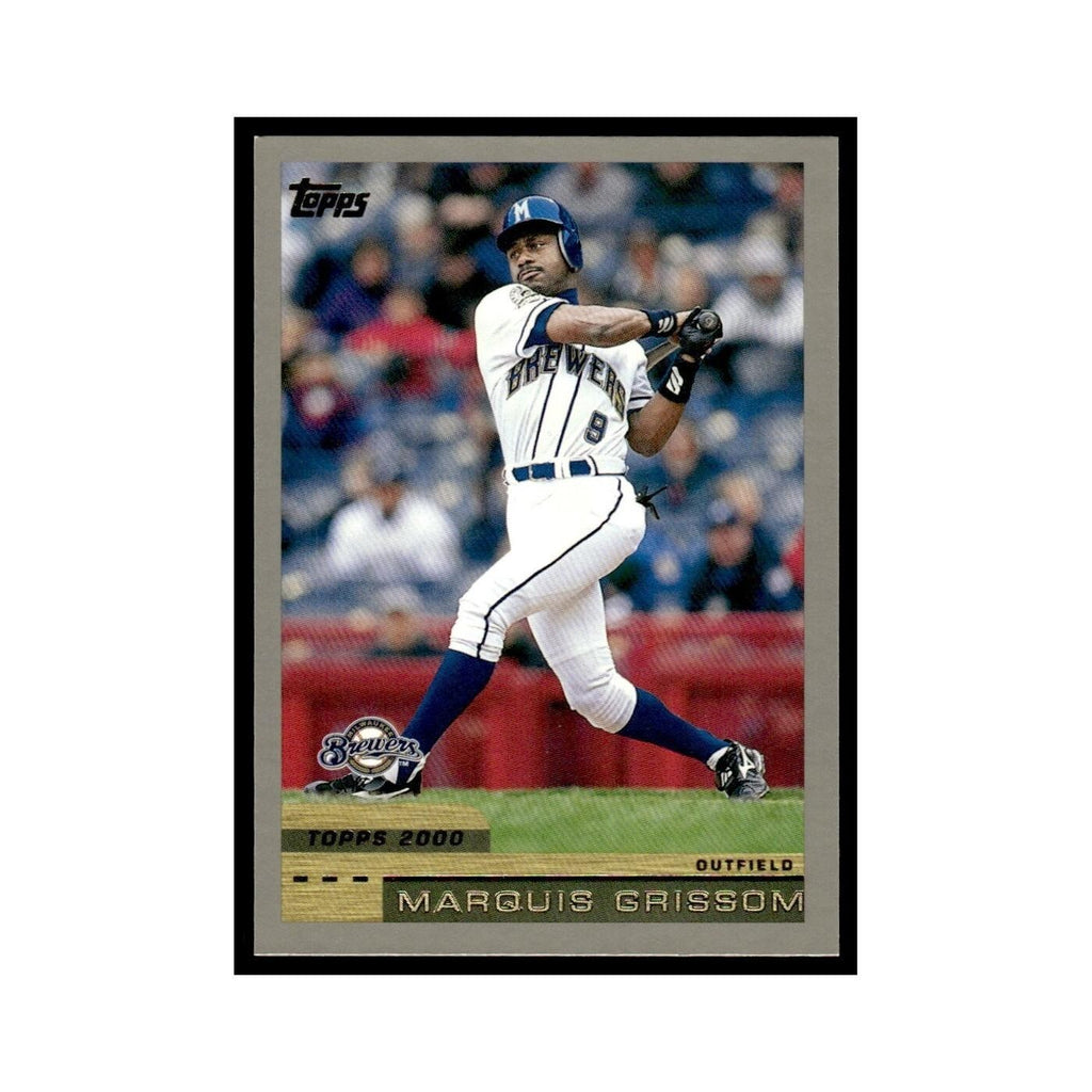Marquis Grissom 2000 Topps #246 Milwaukee Brewers Baseball Card NM