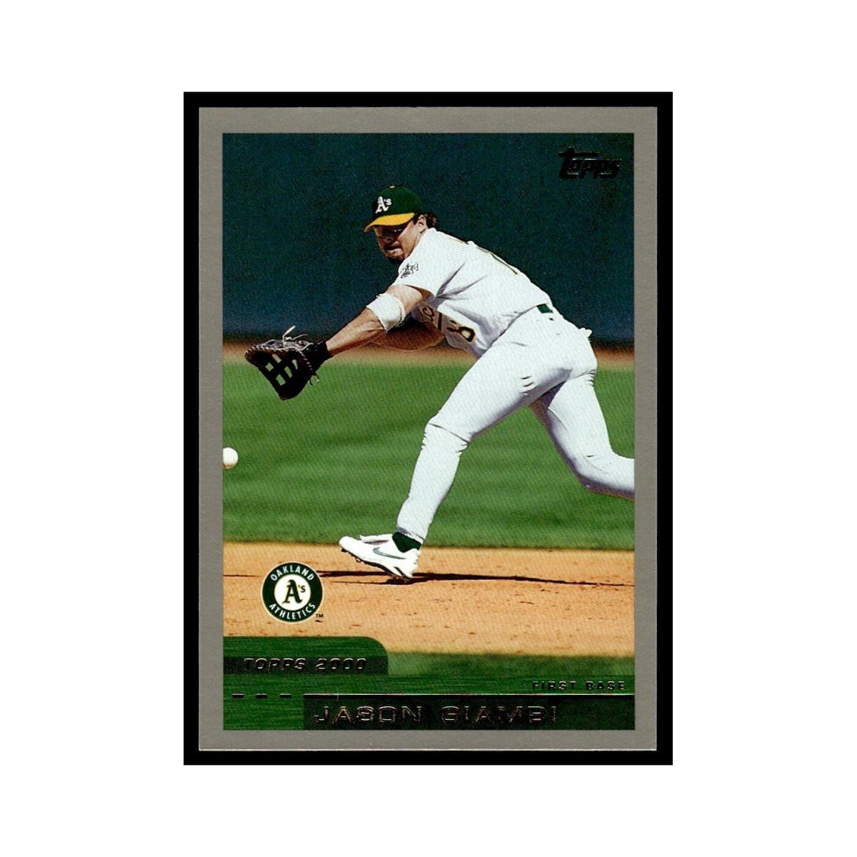 Jason Giambi 2000 Topps #199 Oakland Athletics Baseball Card NM