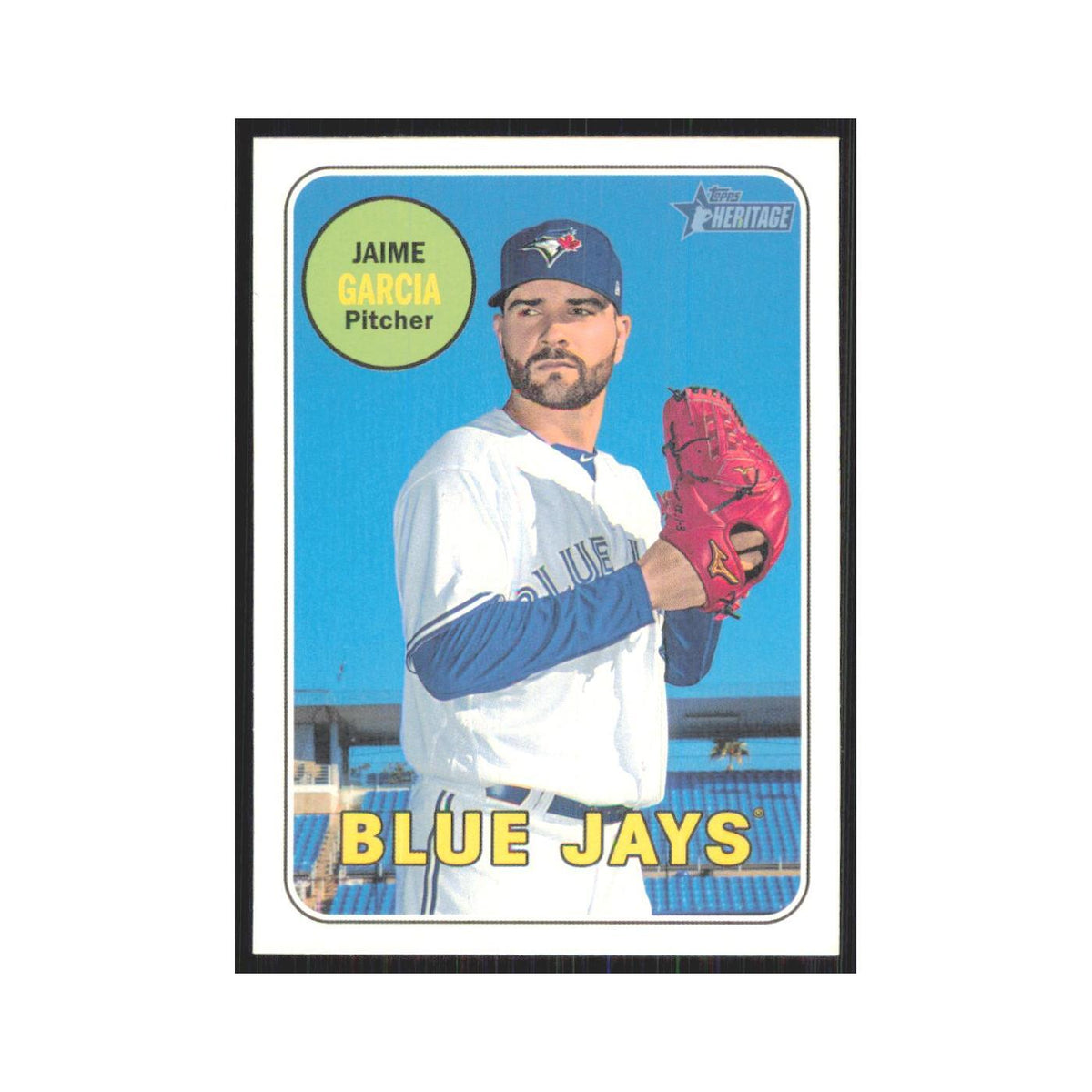 2018 Topps Heritage Jaime Garcia Blue Jays #513