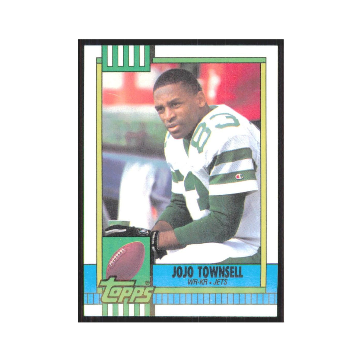 1990 Topps Jo Jo Townsell Jets #455