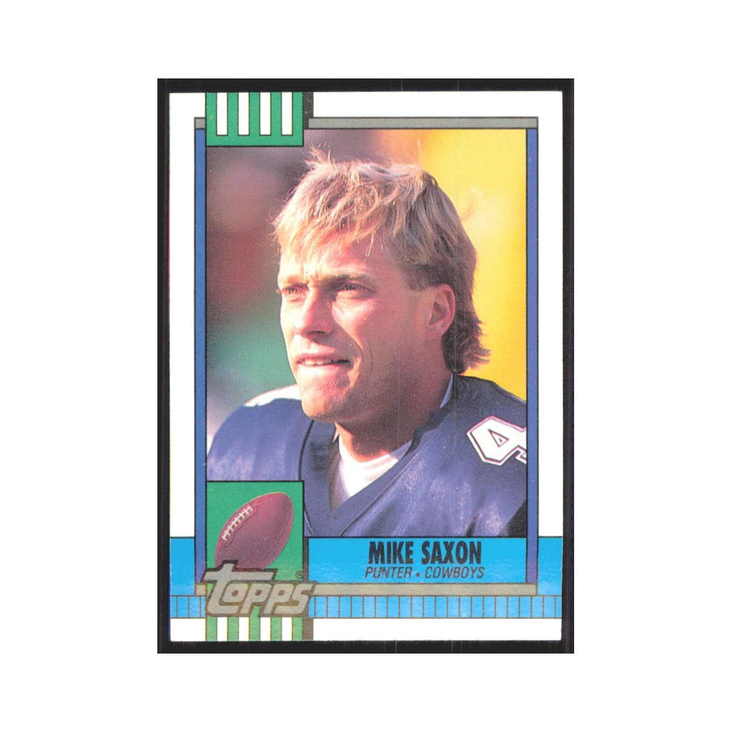 1990 Topps Mike Saxon Cowboys #494