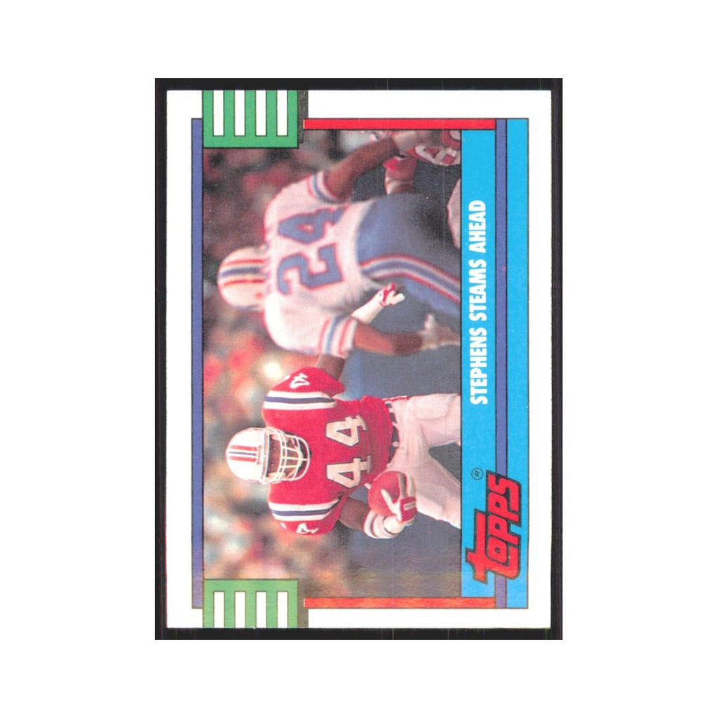 1990 Topps John Stephens Patriots #521