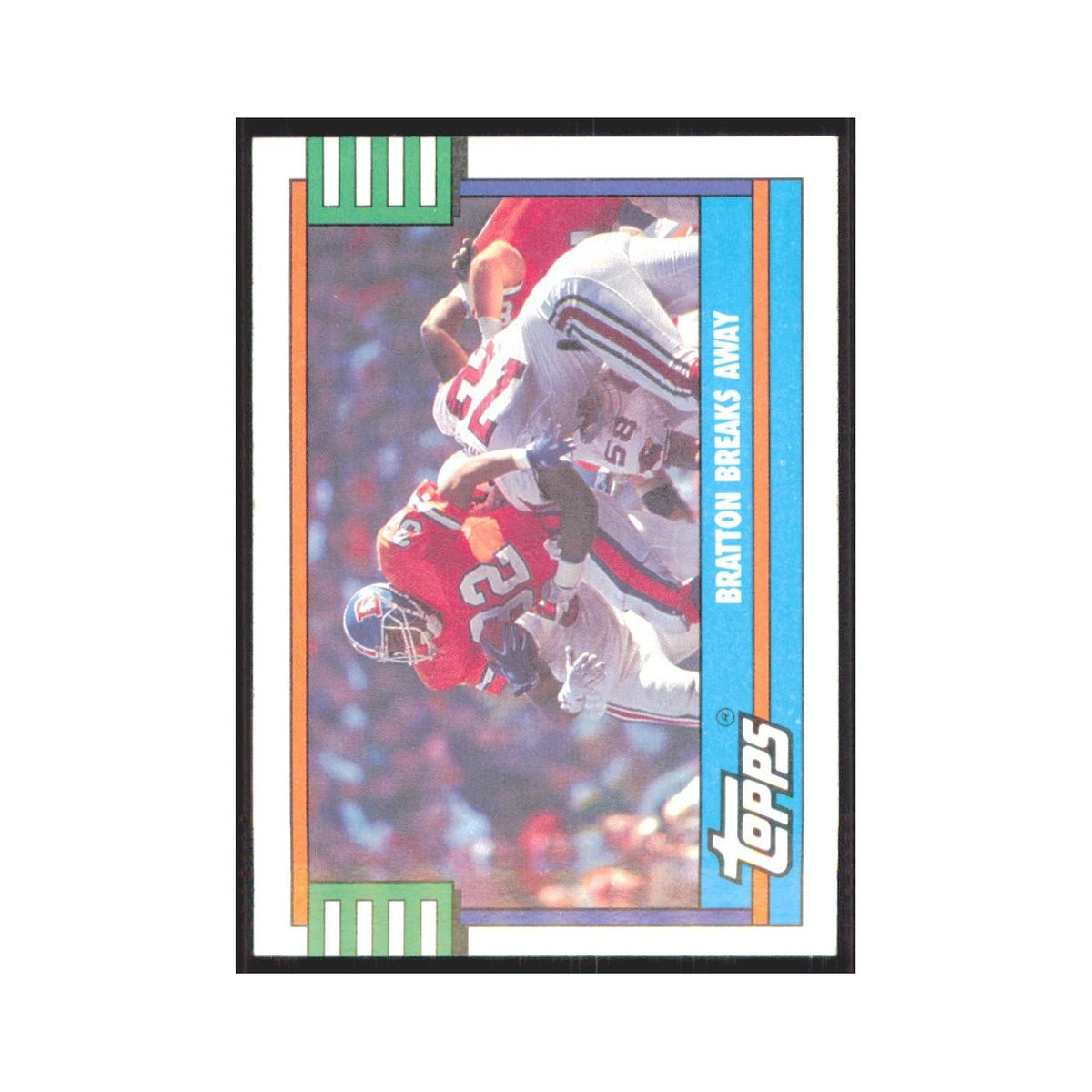 1990 Topps Melvin Bratton Broncos #504