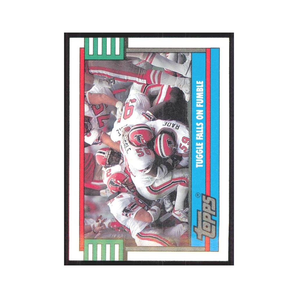 1990 Topps Jessie Tuggle Falcons #514