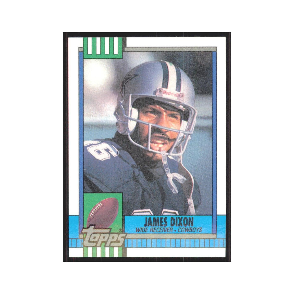 1990 Topps James Dixon RC Cowboys #495