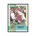 1990 Topps Dennis Byrd RC Jets #458
