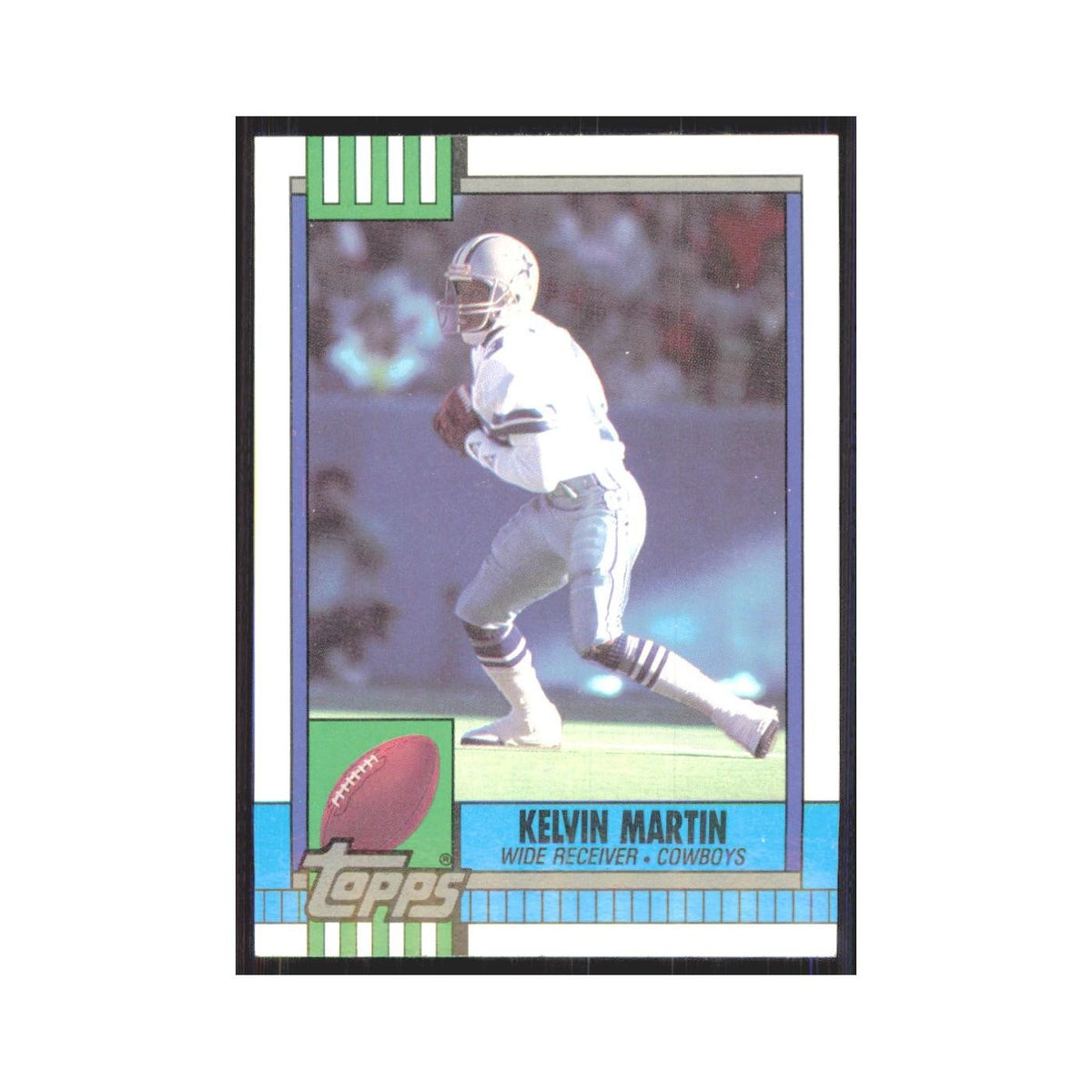 1990 Topps Kelvin Martin RC Cowboys #487