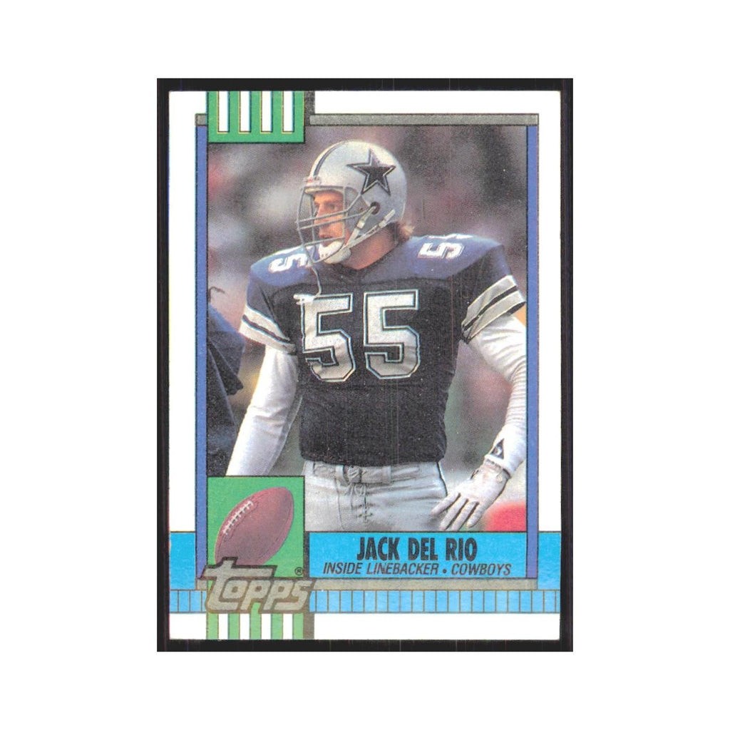 1990 Topps Jack Del Rio Cowboys #488