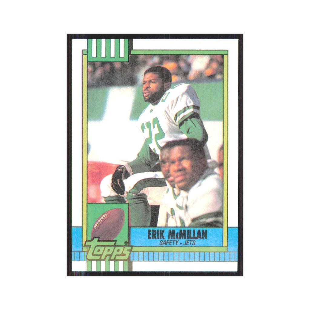 1990 Topps Erik McMillan Jets #451