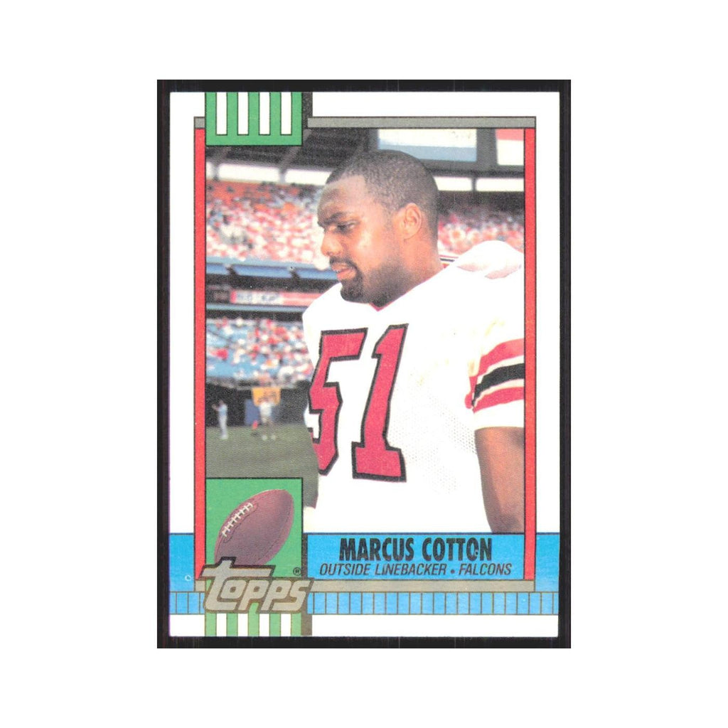 1990 Topps Marcus Cotton Falcons #480