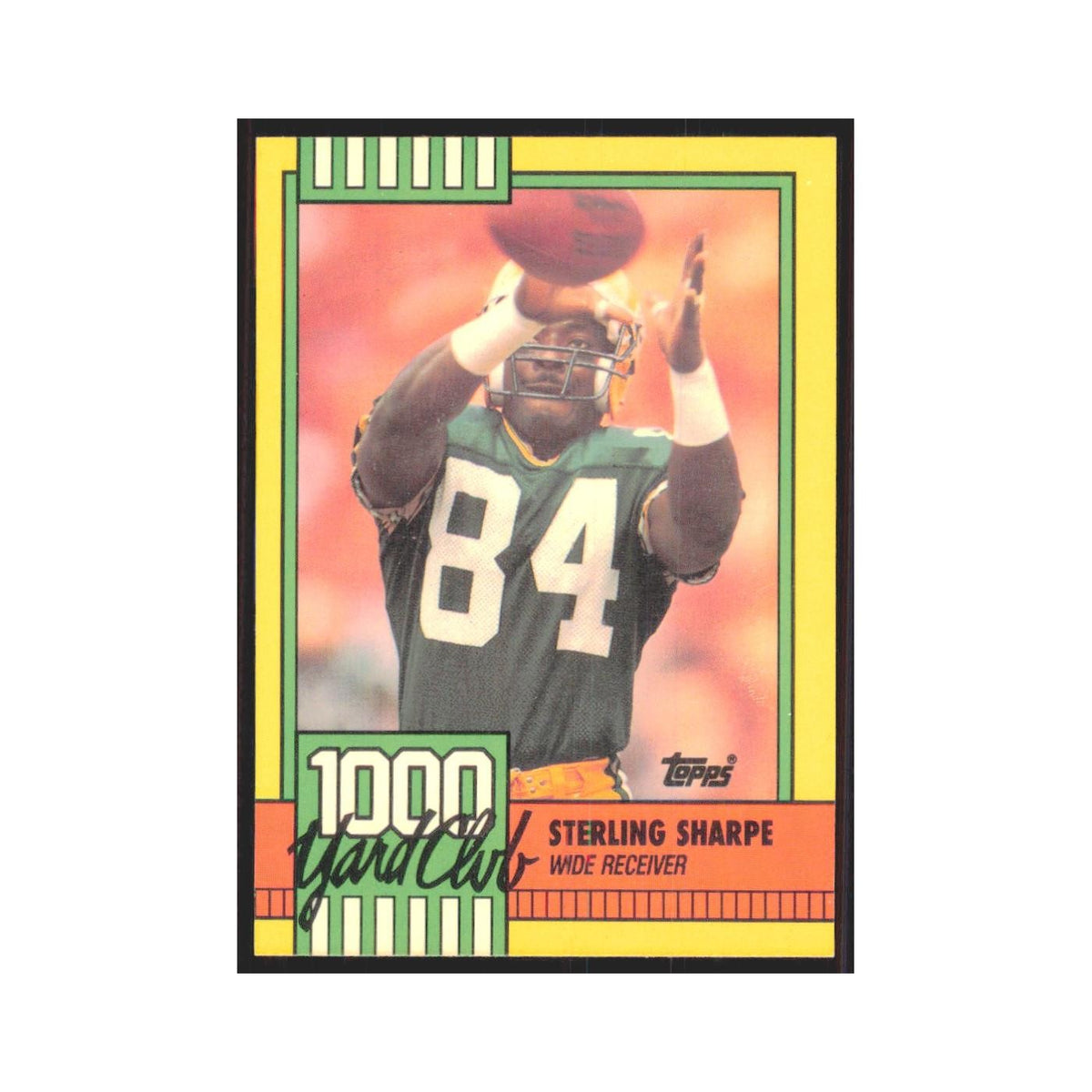 1990 Topps 1000 Yard Club Kevin Butler Bears #4
