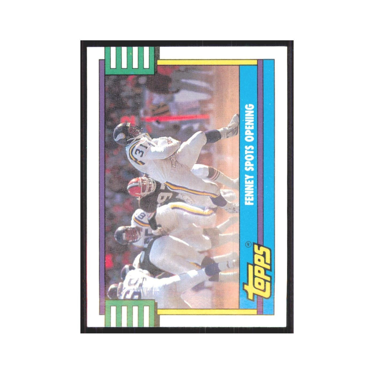 1990 Topps Rick Fenney Vikings #528