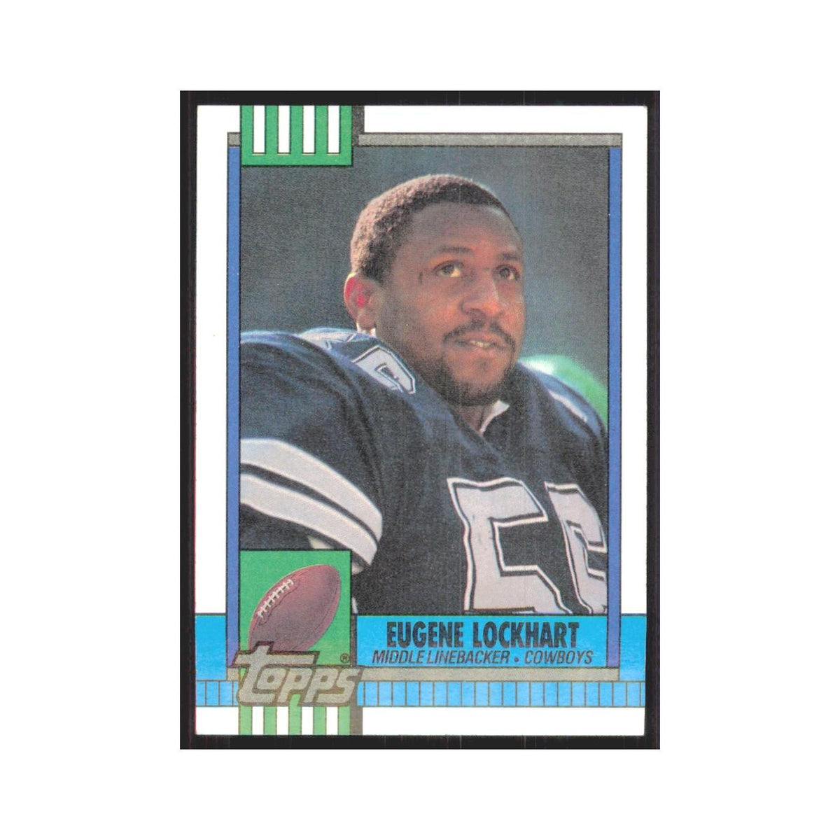 1990 Topps Eugene Lockhart Cowboys #493