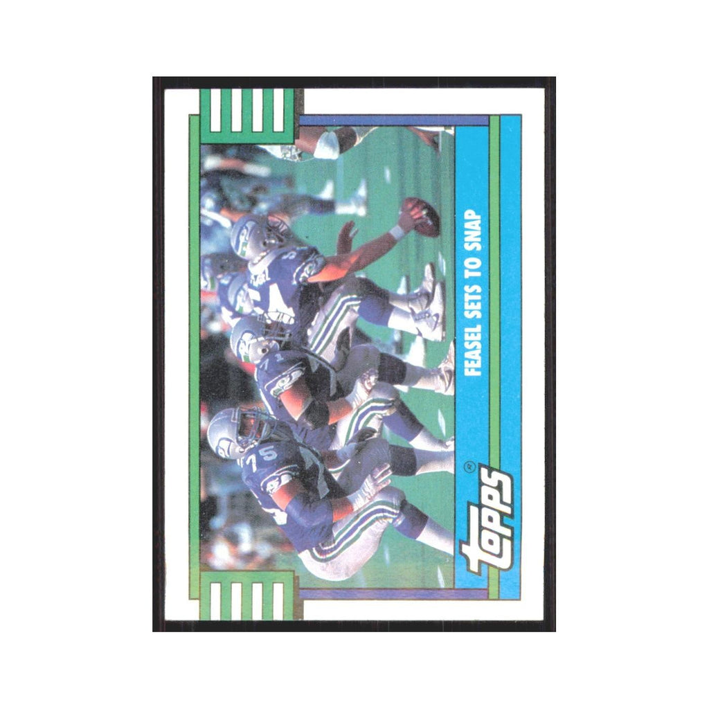 1990 Topps Grant Feasel Seahawks #526