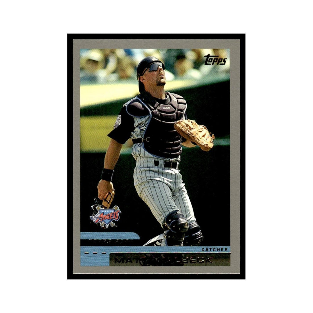Matt Walbeck 2000 Topps #162 Anaheim Angels Baseball Card NM