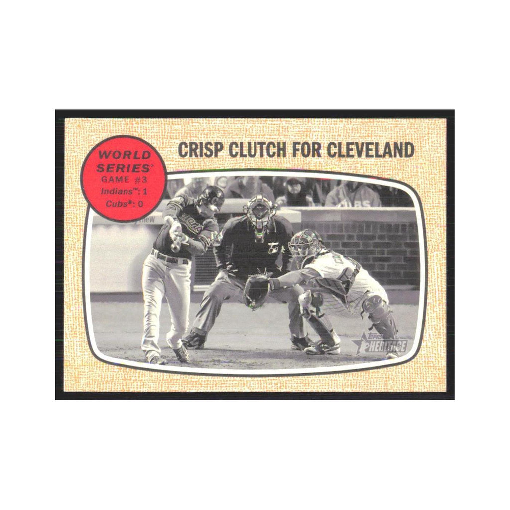 2017 Topps Heritage Crisp Clutch for Cleveland Indians #153