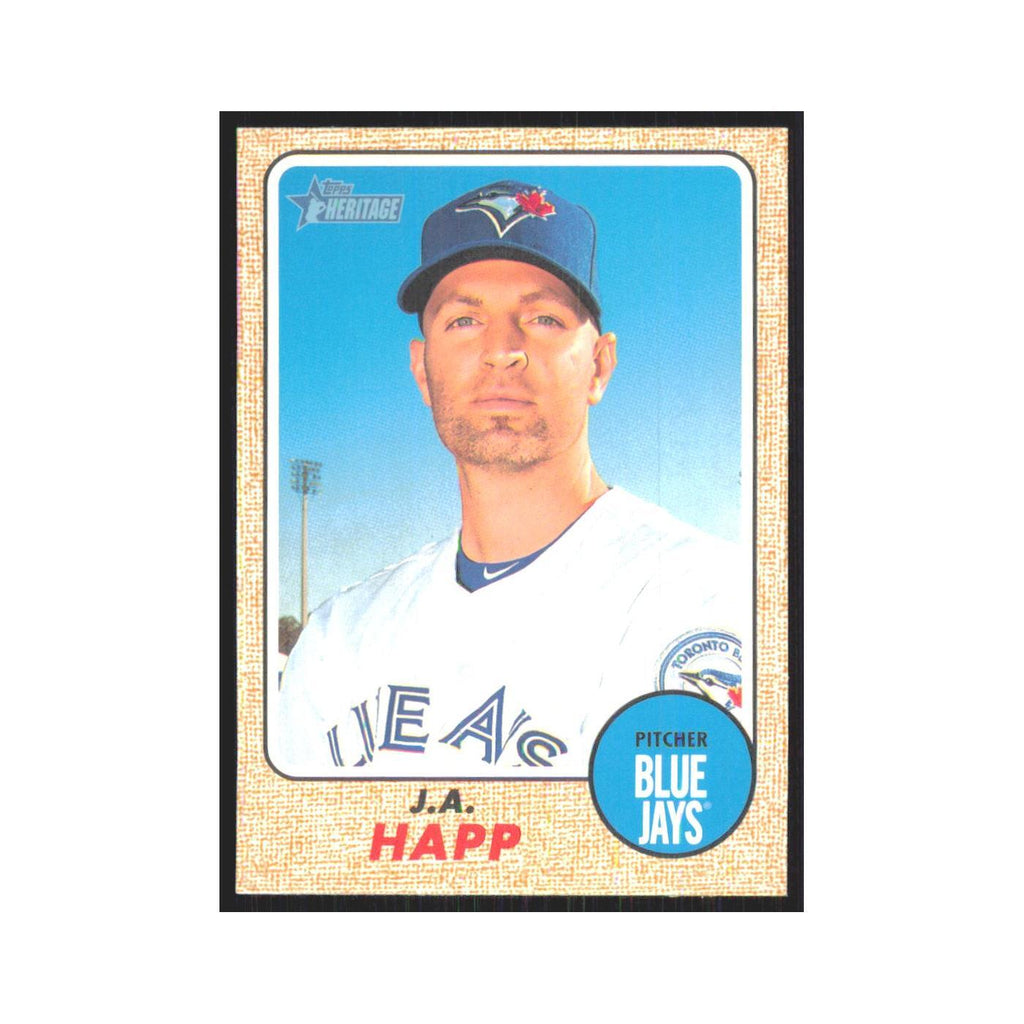2017 Topps Heritage J.A. Happ Blue Jays #139