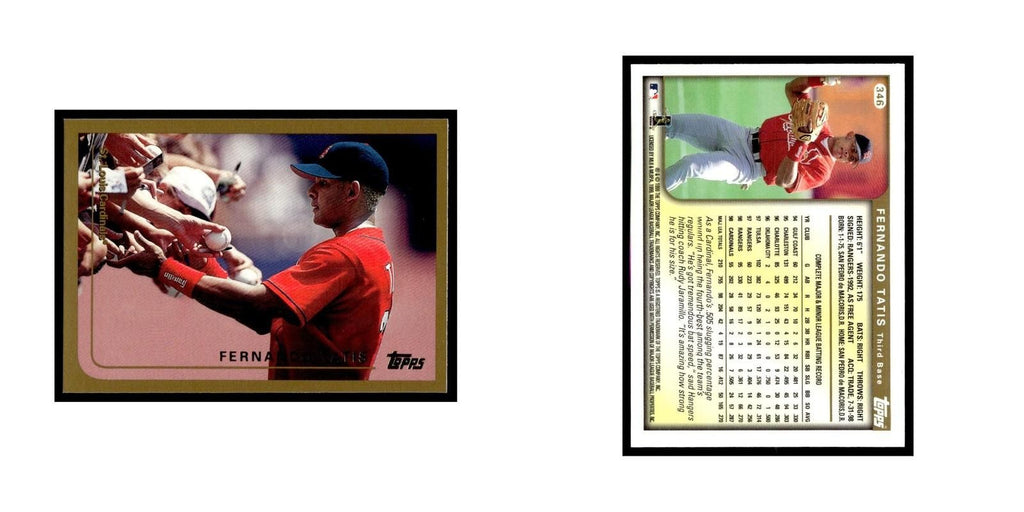 Fernando Tatis 1999 Topps #346 St. Louis Cardinals Baseball Card NM