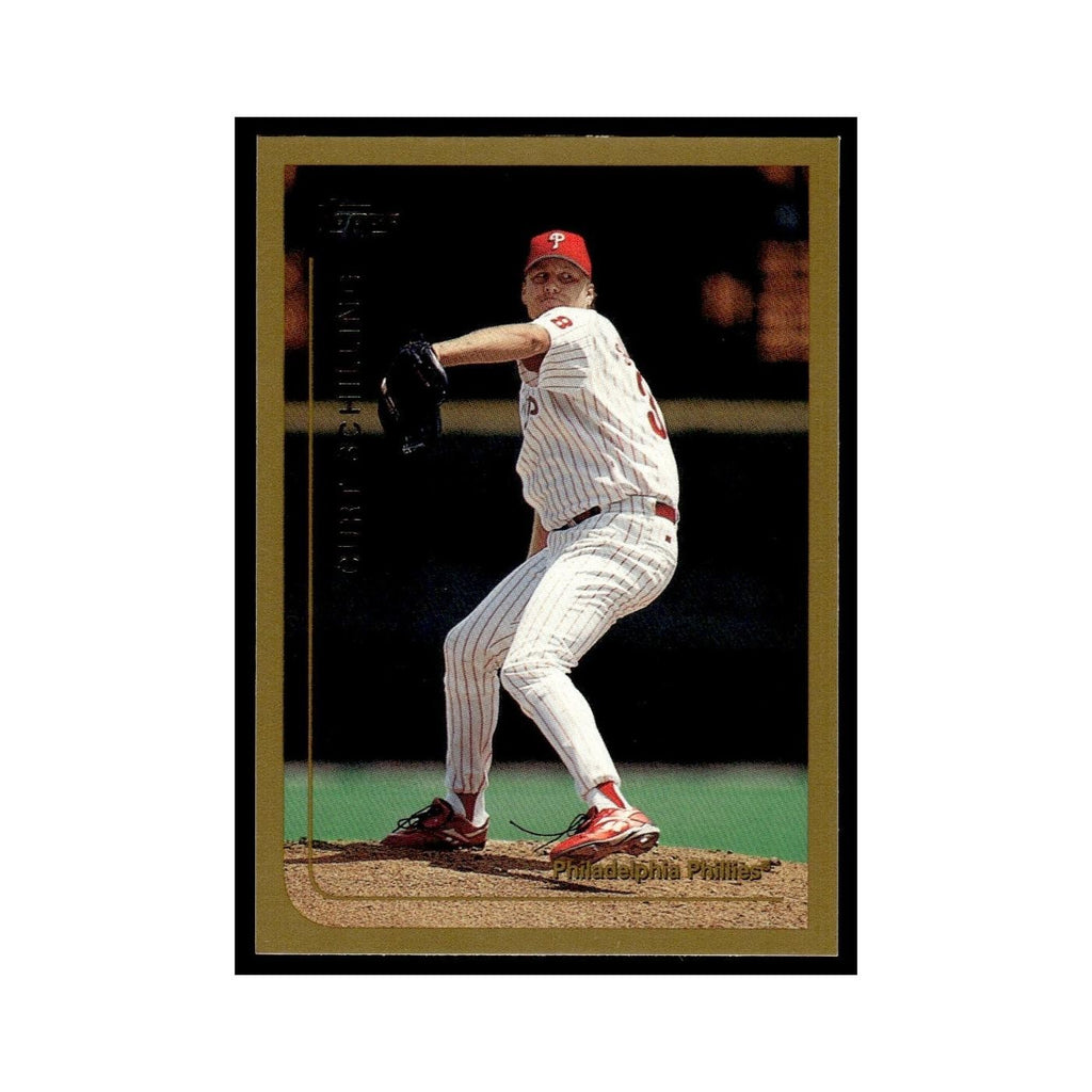 Curt Schilling 1999 Topps #385 Philadelphia Phillies Baseball Card NM