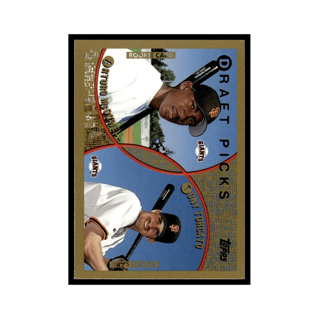 Arturo McDowell Tony Torcato Rookie 1999 Topps #214 San Francisco Giants NM