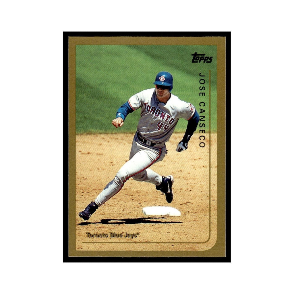 Jose Canseco 1999 Topps #80 Toronto Blue Jays Baseball Card NM