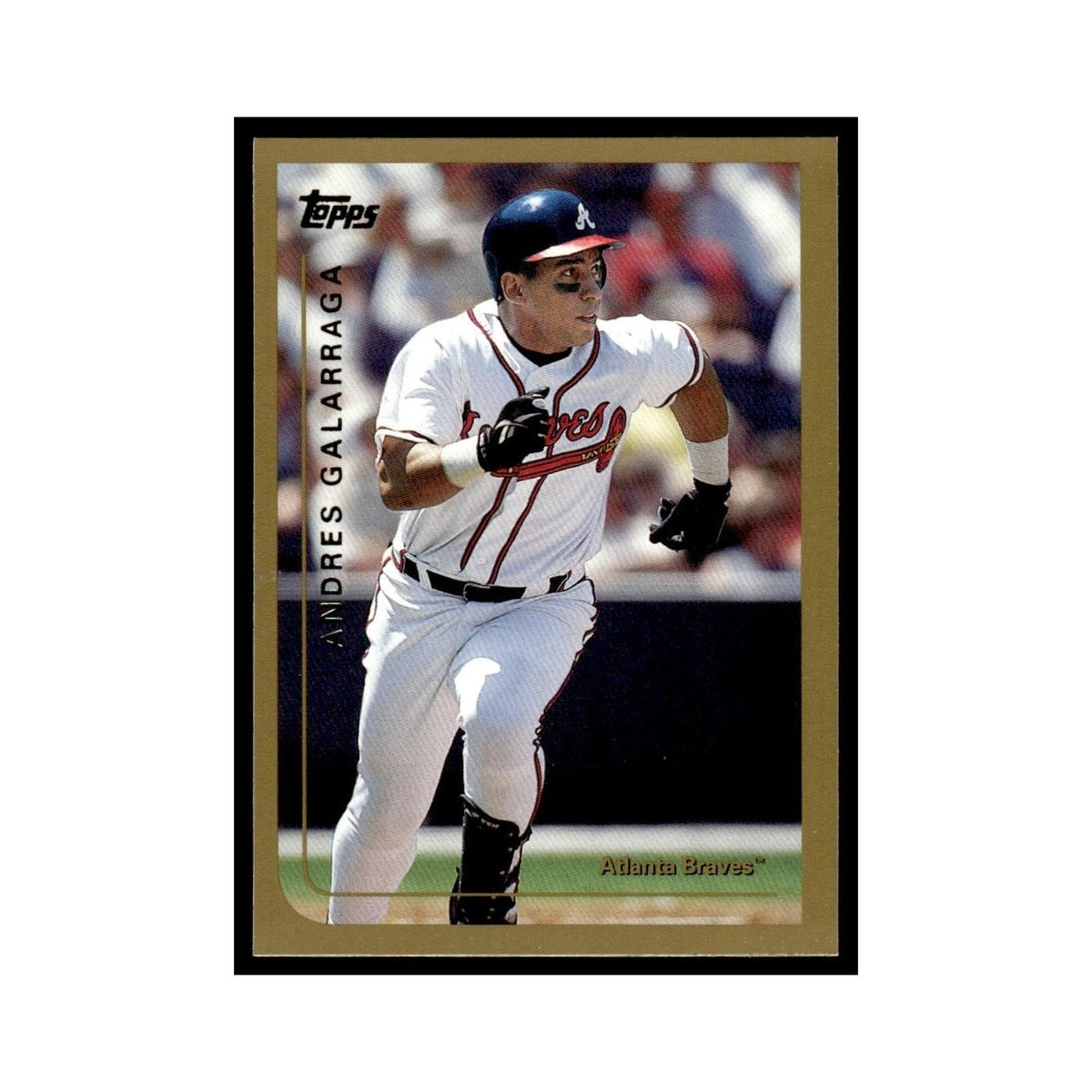 Andres Galarraga 1999 Topps #2 Atlanta Braves Baseball Card NM