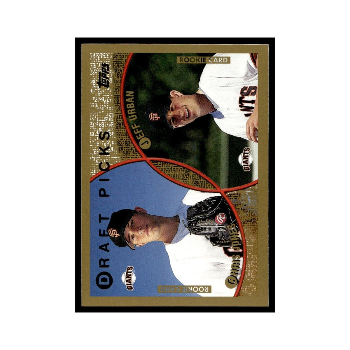 Chris Jones Jeff Urban Rookie 1999 Topps #213 San Francisco Giants NM