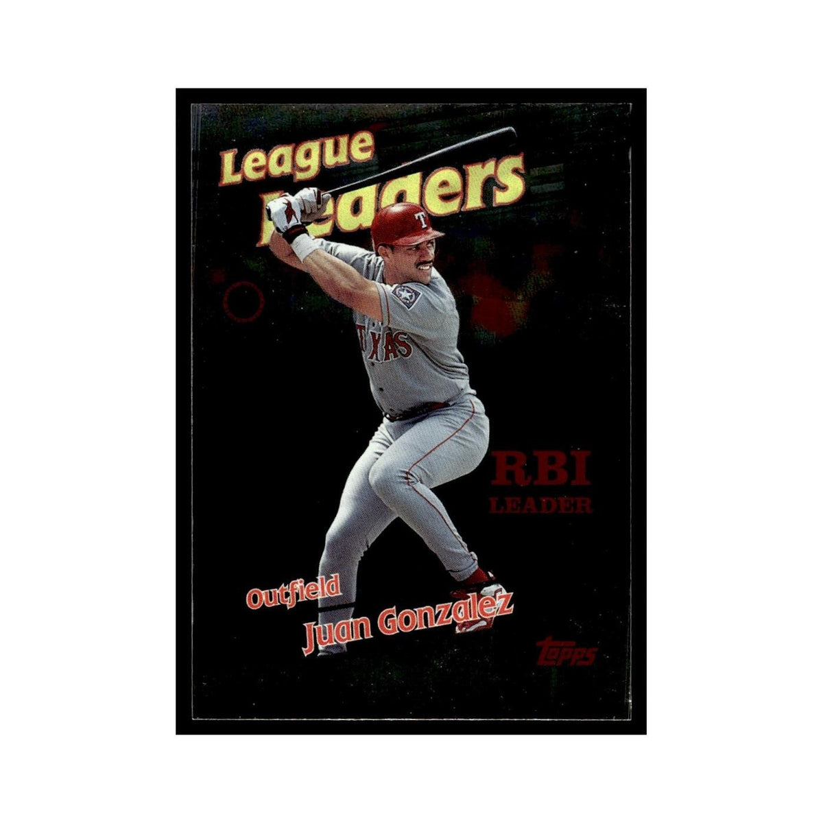 Juan Gonzalez 1999 Topps #226 Texas Rangers Baseball Card NM