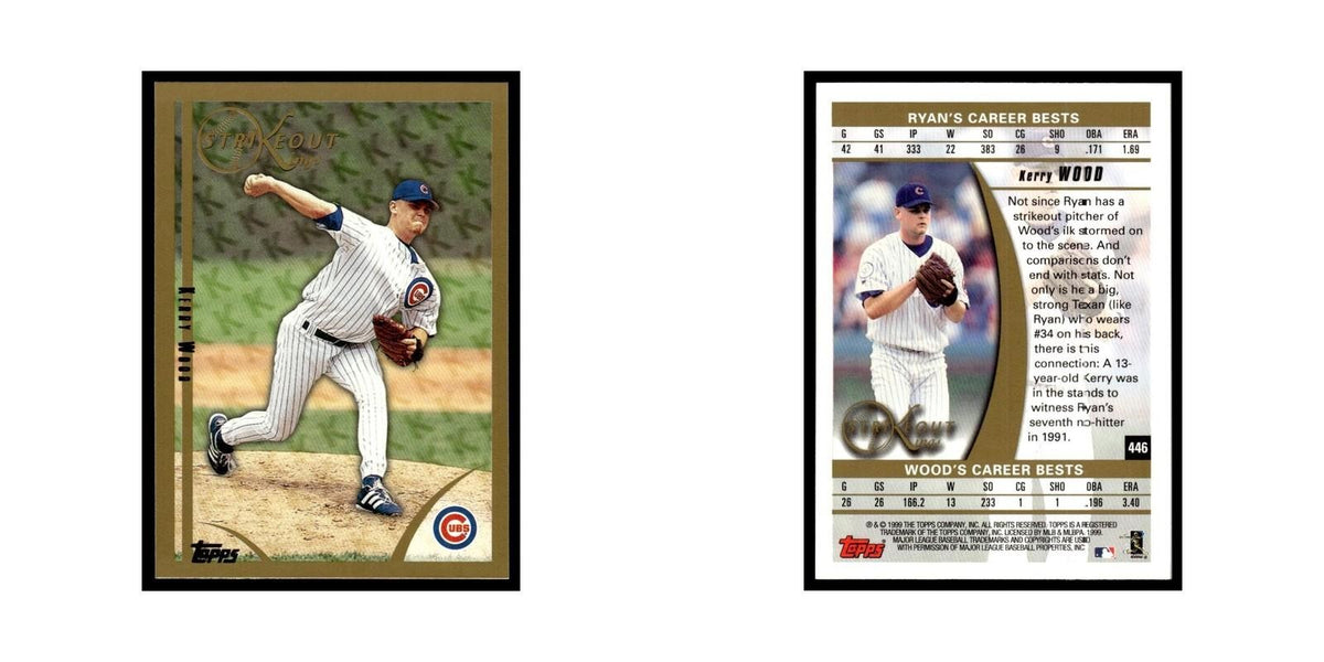 Kerry Wood 1999 Topps #446 Chicago Cubs Baseball Card NM