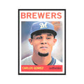 2013 Topps Heritage Carlos Gomez Brewers #71