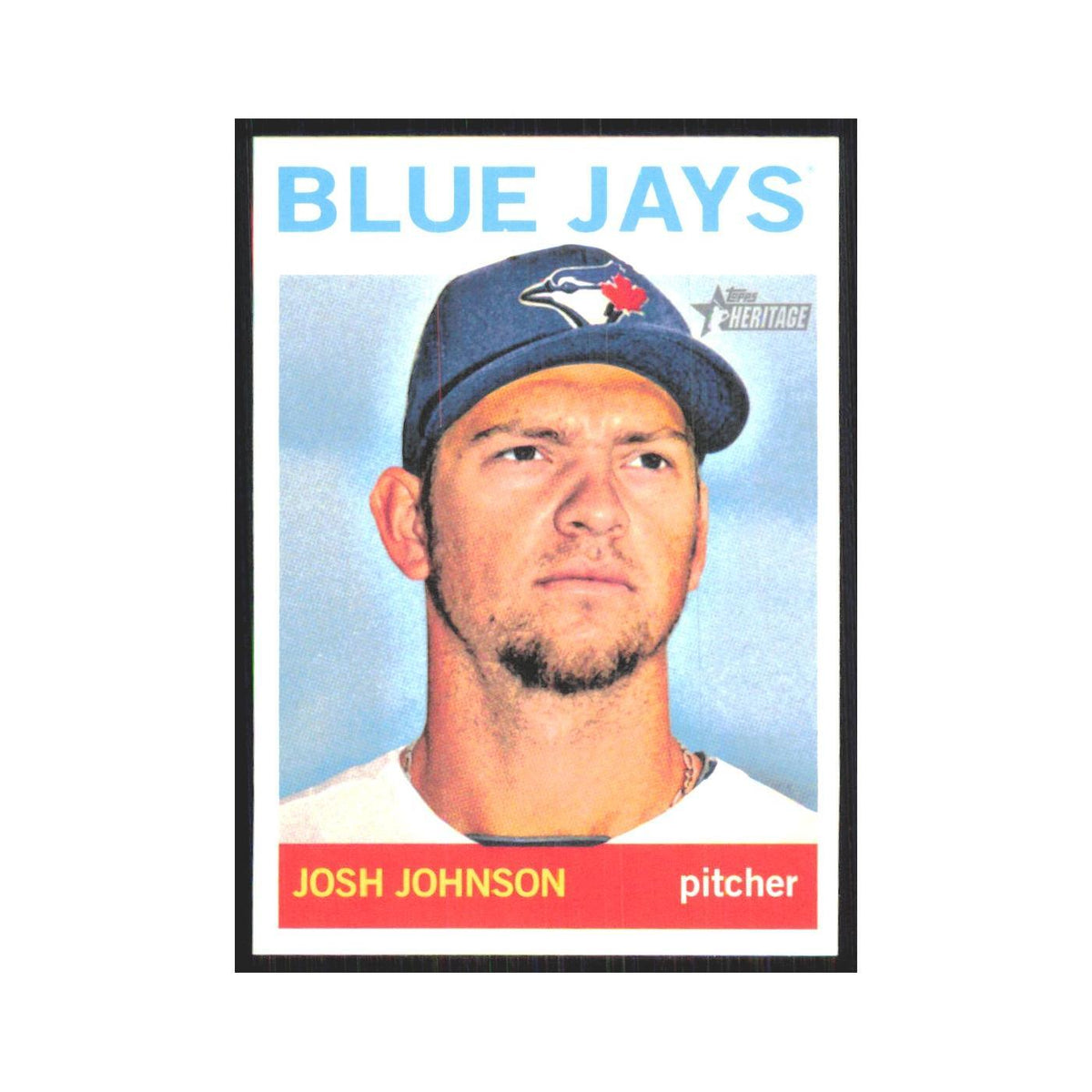 2013 Topps Heritage Josh Johnson Blue Jays #23