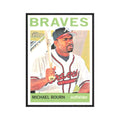 2013 Topps Heritage Michael Bourn Braves #35