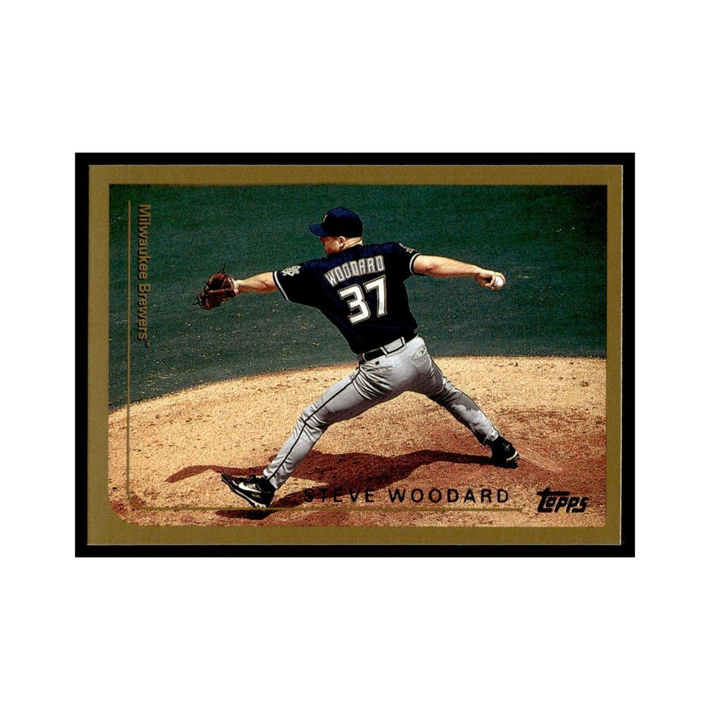 Steve Woodard 1999 Topps #60 Milwaukee Brewers Baseball Card NM