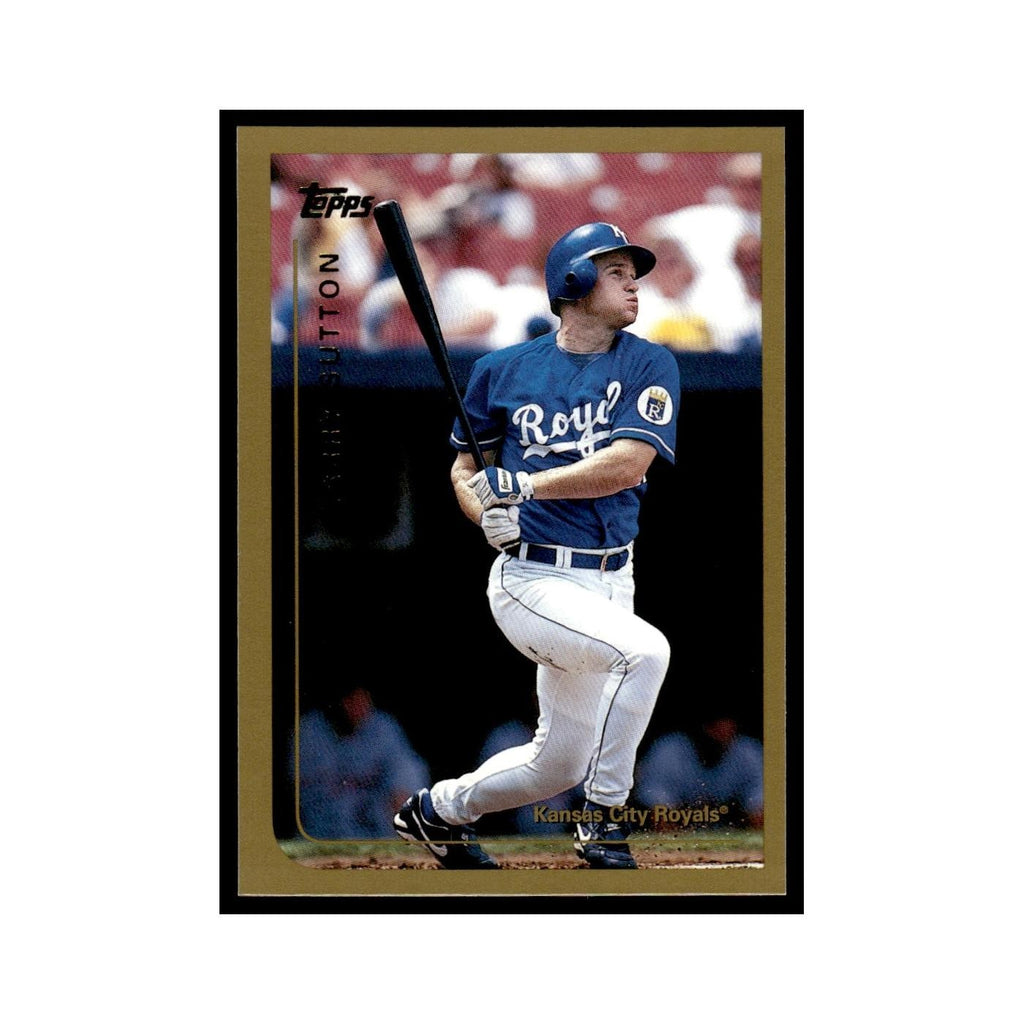 Larry Sutton 1999 Topps #154 Kansas City Royals Baseball Card NM
