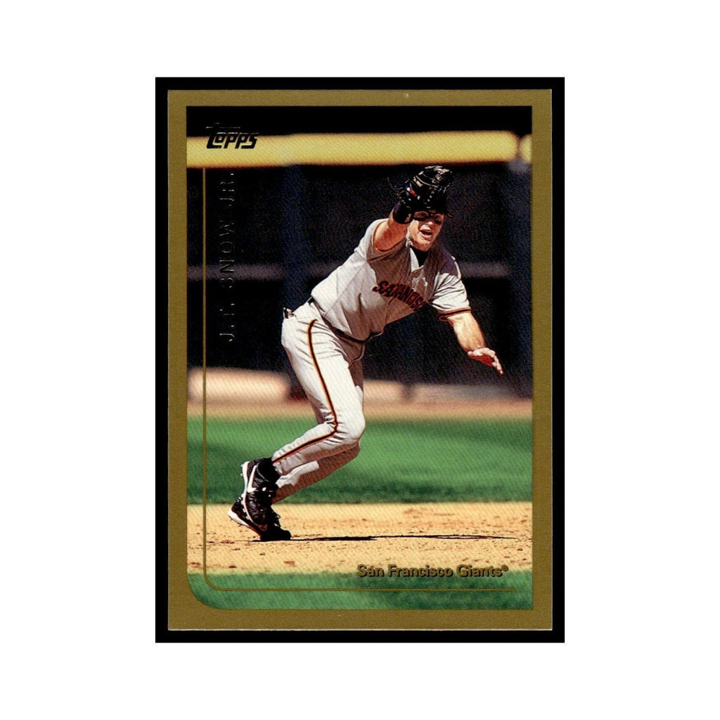 J.T. Snow 1999 Topps #127 San Francisco Giants Baseball Card NM