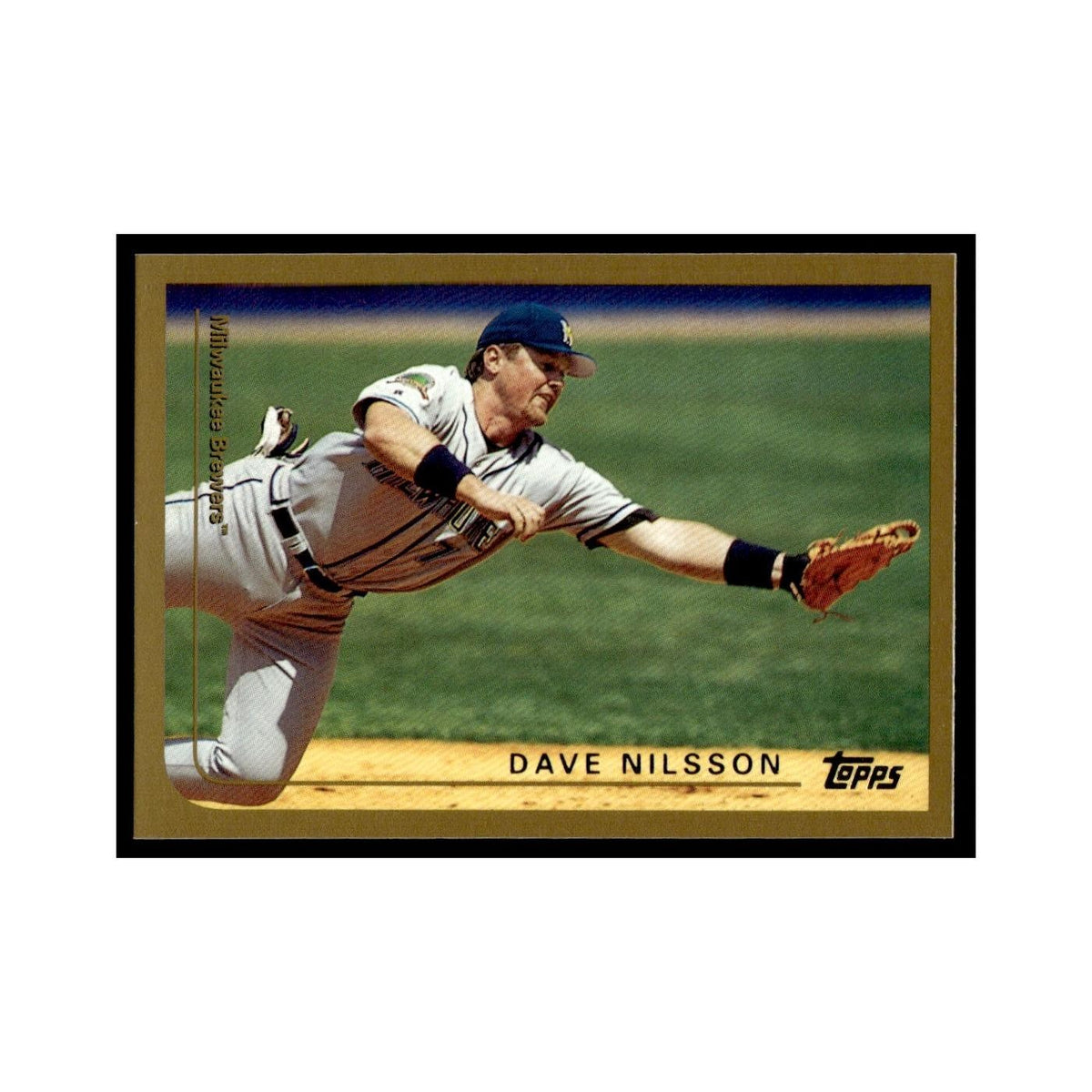 Dave Nilsson 1999 Topps #141 Milwaukee Brewers Baseball Card NM