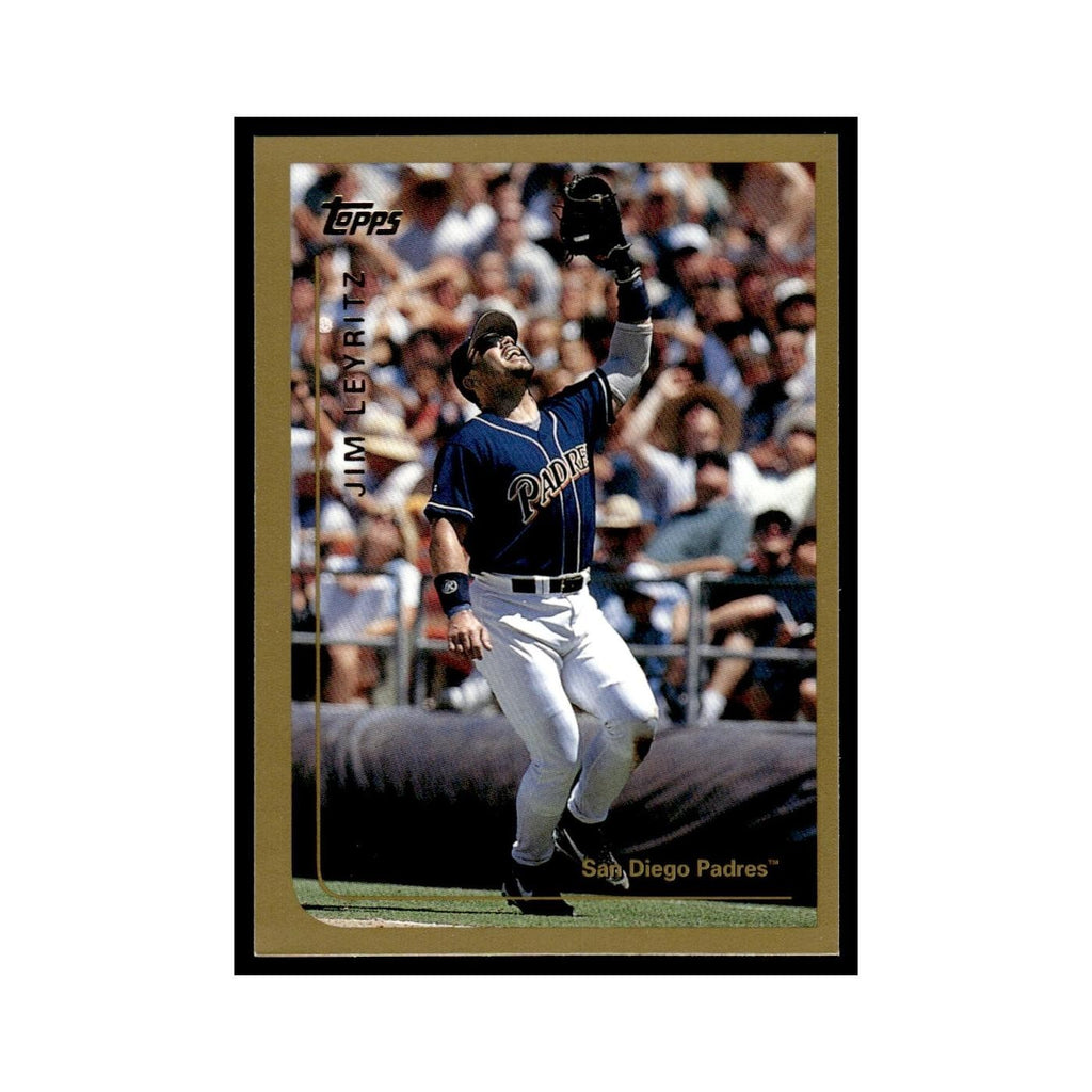 Jim Leyritz 1999 Topps #5 San Diego Padres Baseball Card NM