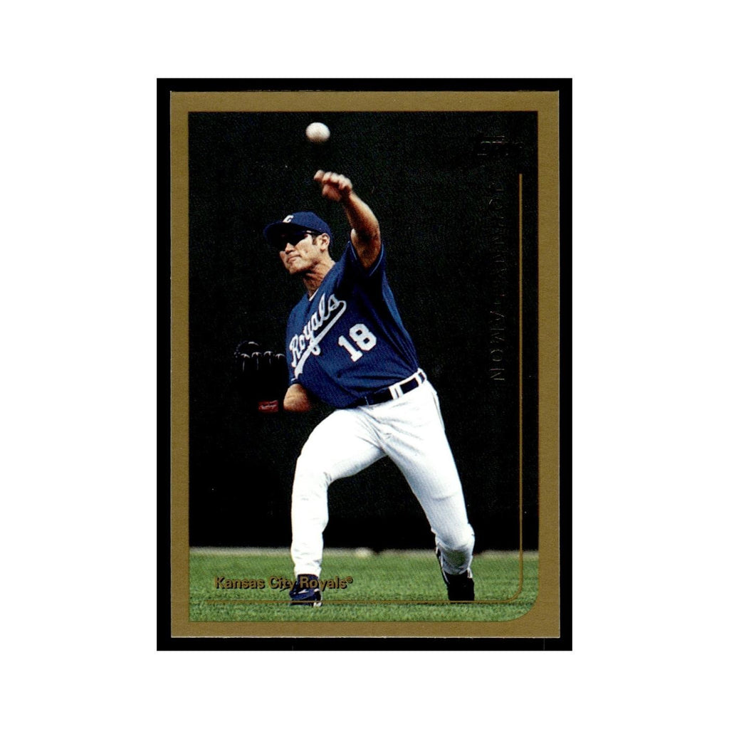 Johnny Damon 1999 Topps #45 Kansas City Royals Baseball Card NM