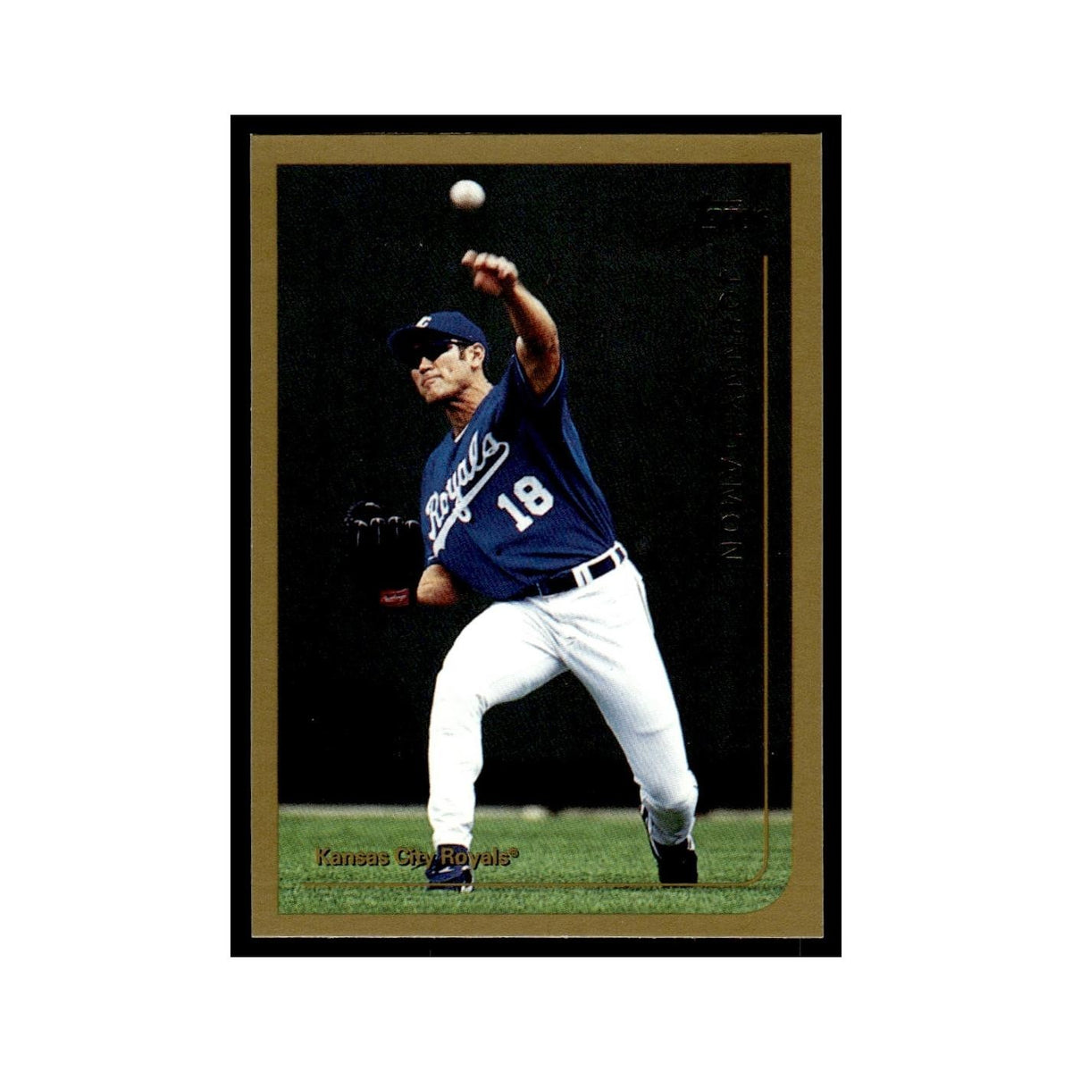 Johnny Damon 1999 Topps #45 Kansas City Royals Baseball Card NM