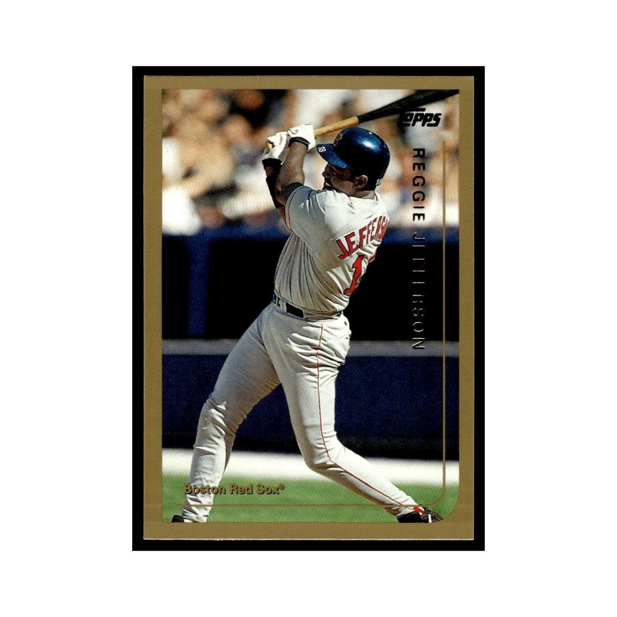 Reggie Jefferson 1999 Topps #322 Boston Red Sox Baseball Card NM