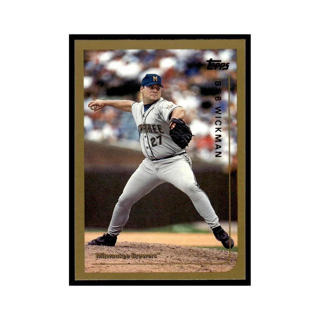 Bob Wickman 1999 Topps #151 Milwaukee Brewers Baseball Card NM