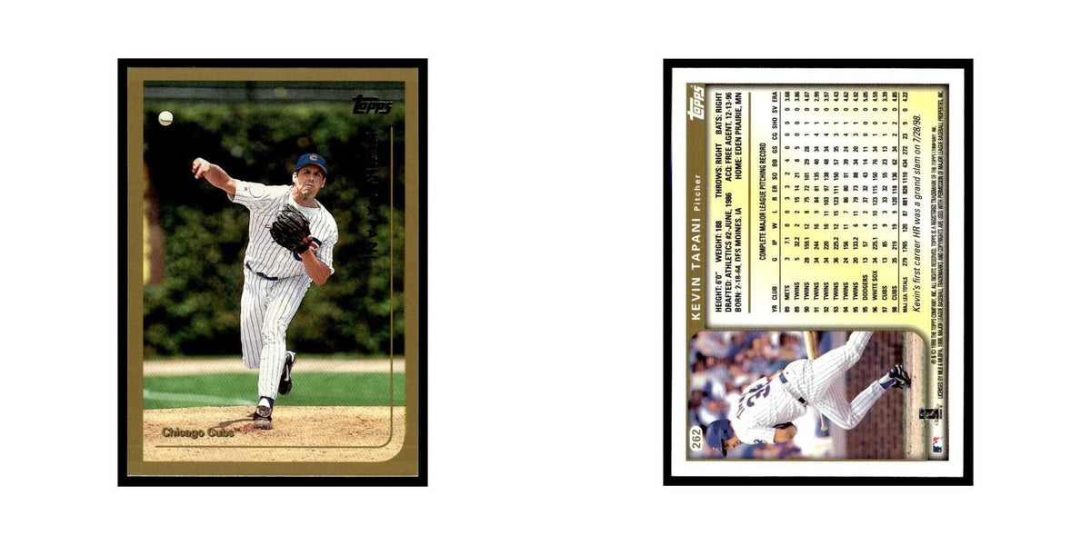 Kevin Tapani 1999 Topps #262 Chicago Cubs Baseball Card NM