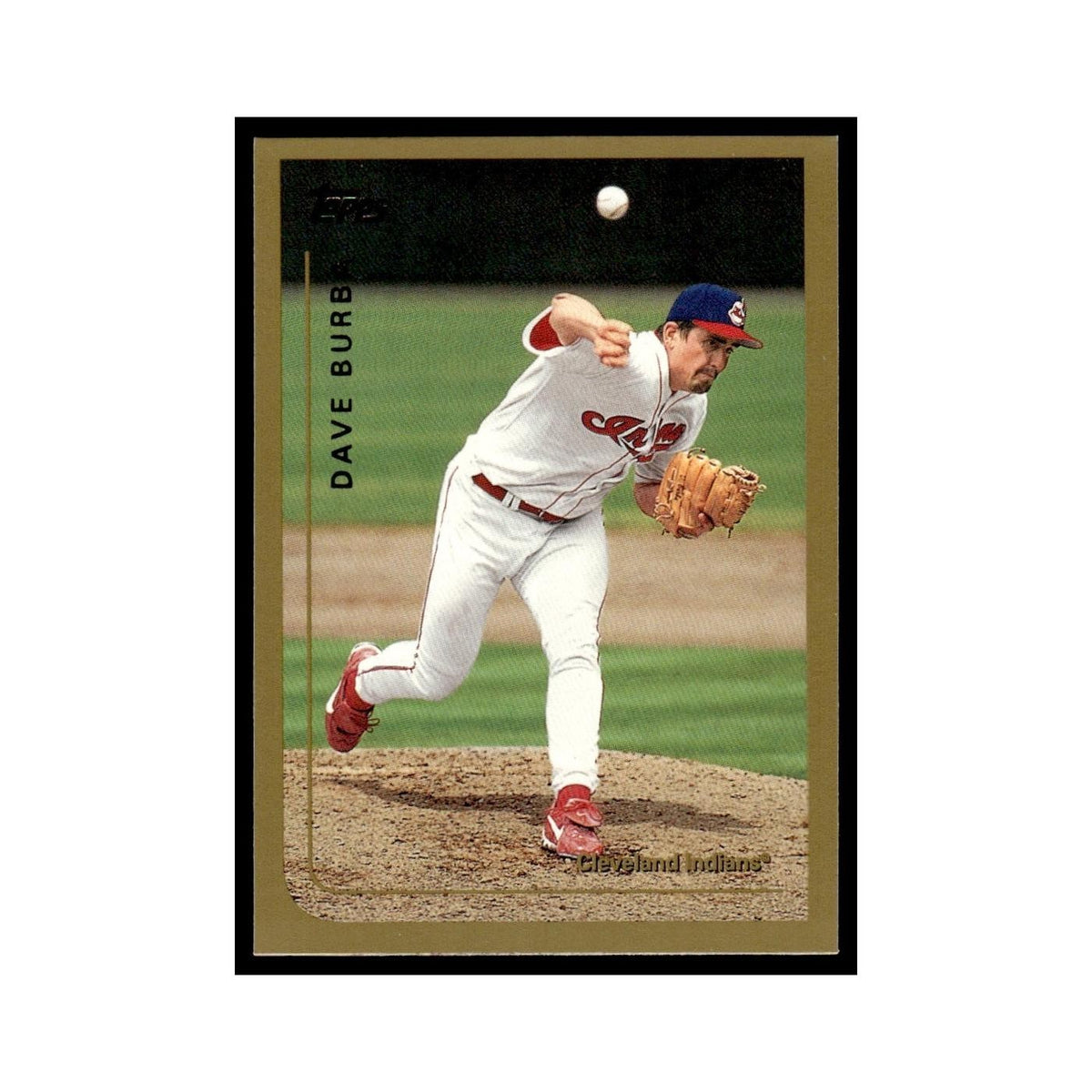 Dave Burba 1999 Topps #121 Cleveland Indians Baseball Card NM