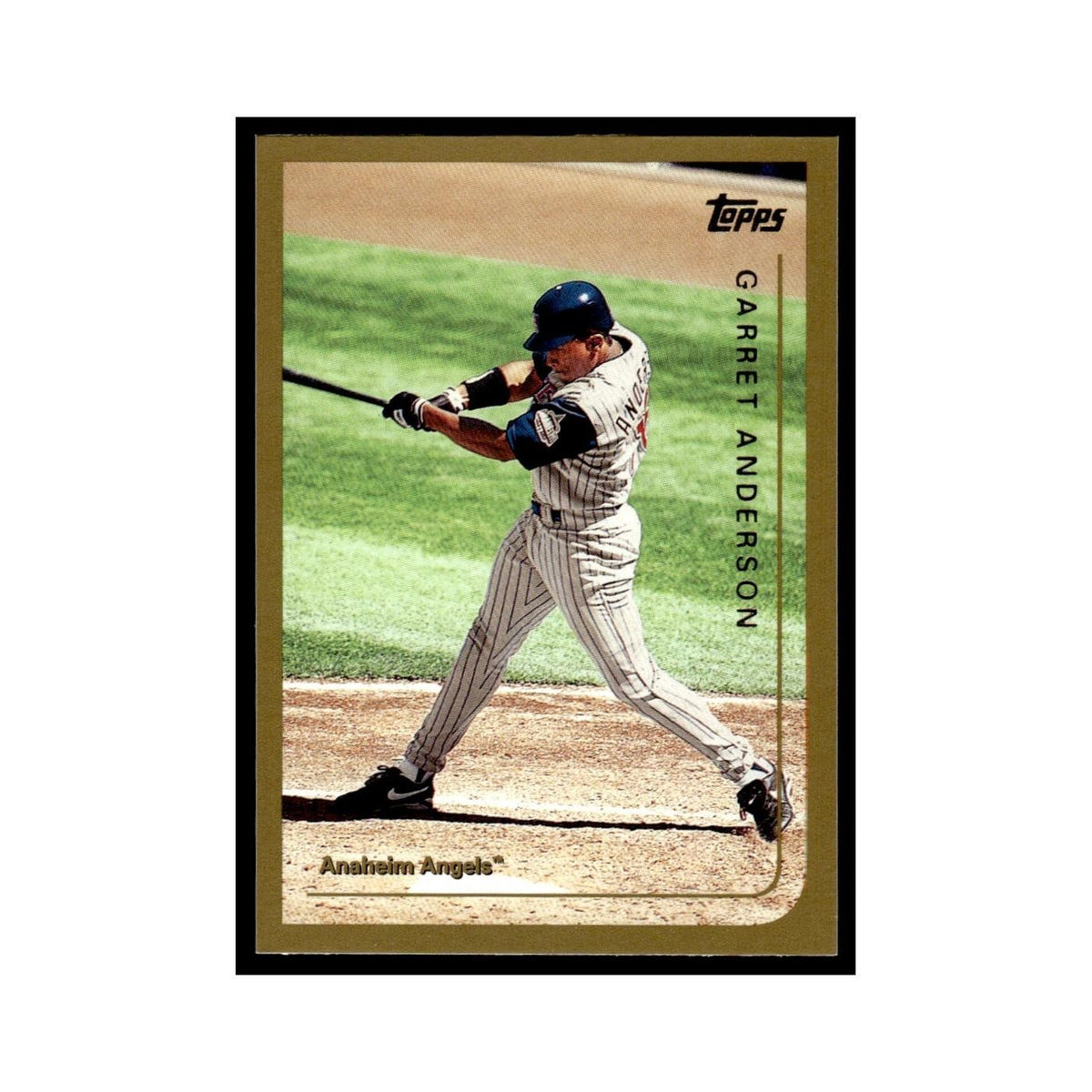 Garret Anderson 1999 Topps #58 Anaheim Angels Baseball Card NM