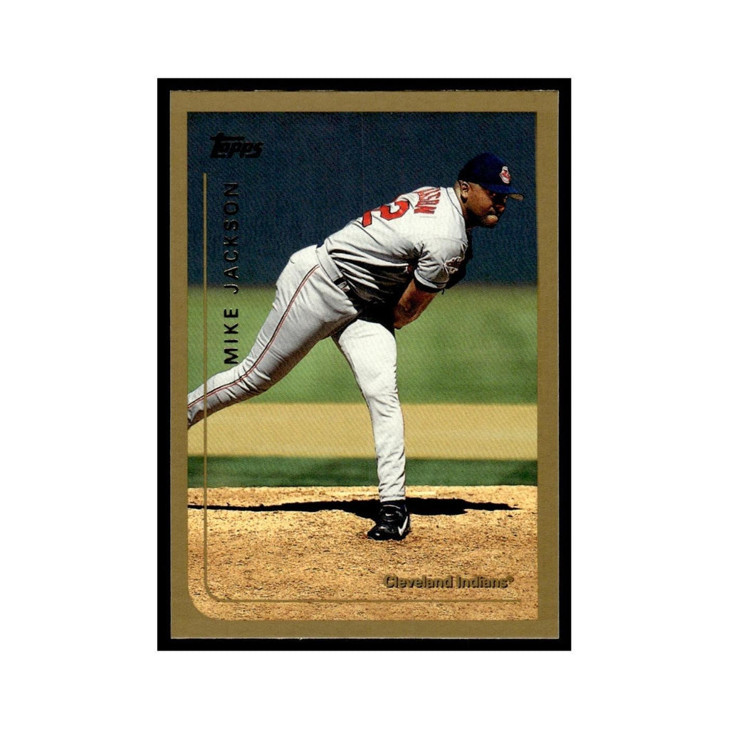 Mike Jackson 1999 Topps #408 Cleveland Indians Baseball Card NM