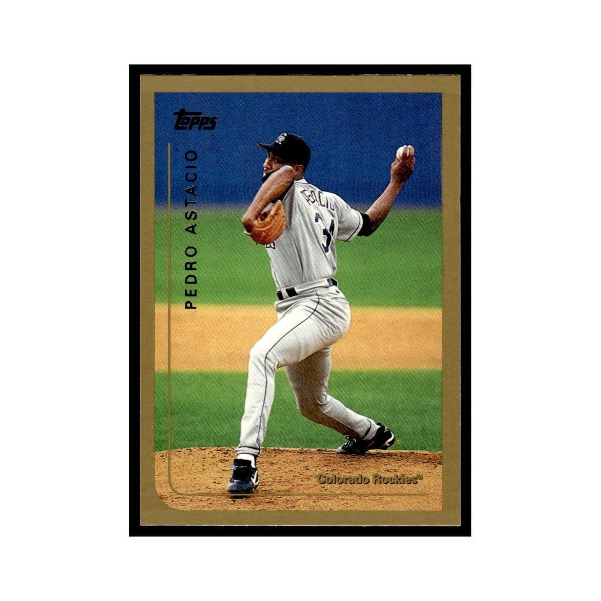 Pedro Astacio 1999 Topps #317 Colorado Rockies Baseball Card NM