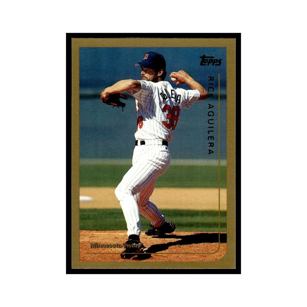 Rick Aguilera 1999 Topps #158 Minnesota Twins Baseball Card NM
