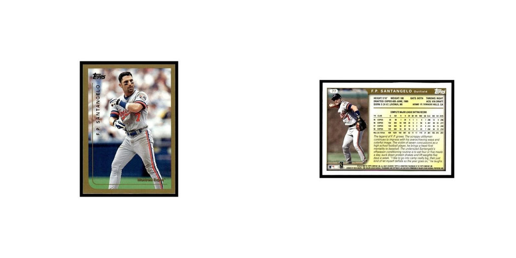 F.P. Santangelo 1999 Topps #77 Montreal Expos Baseball Card NM